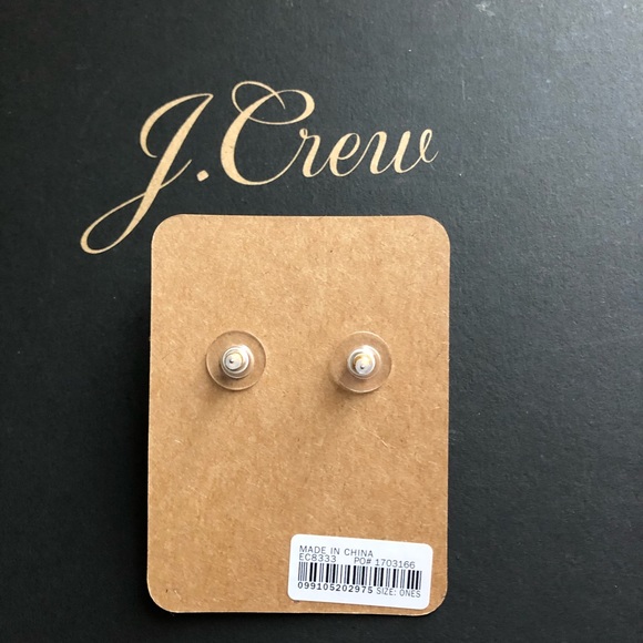 J. Crew Crystal cluster earrings - Picture 6 of 6